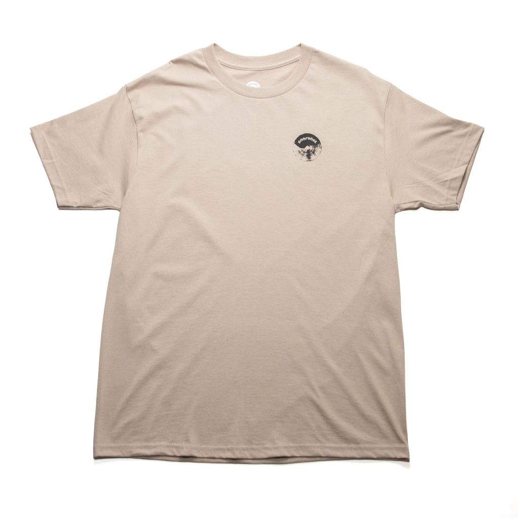 BRUSH LOGO TWO TONE TEE