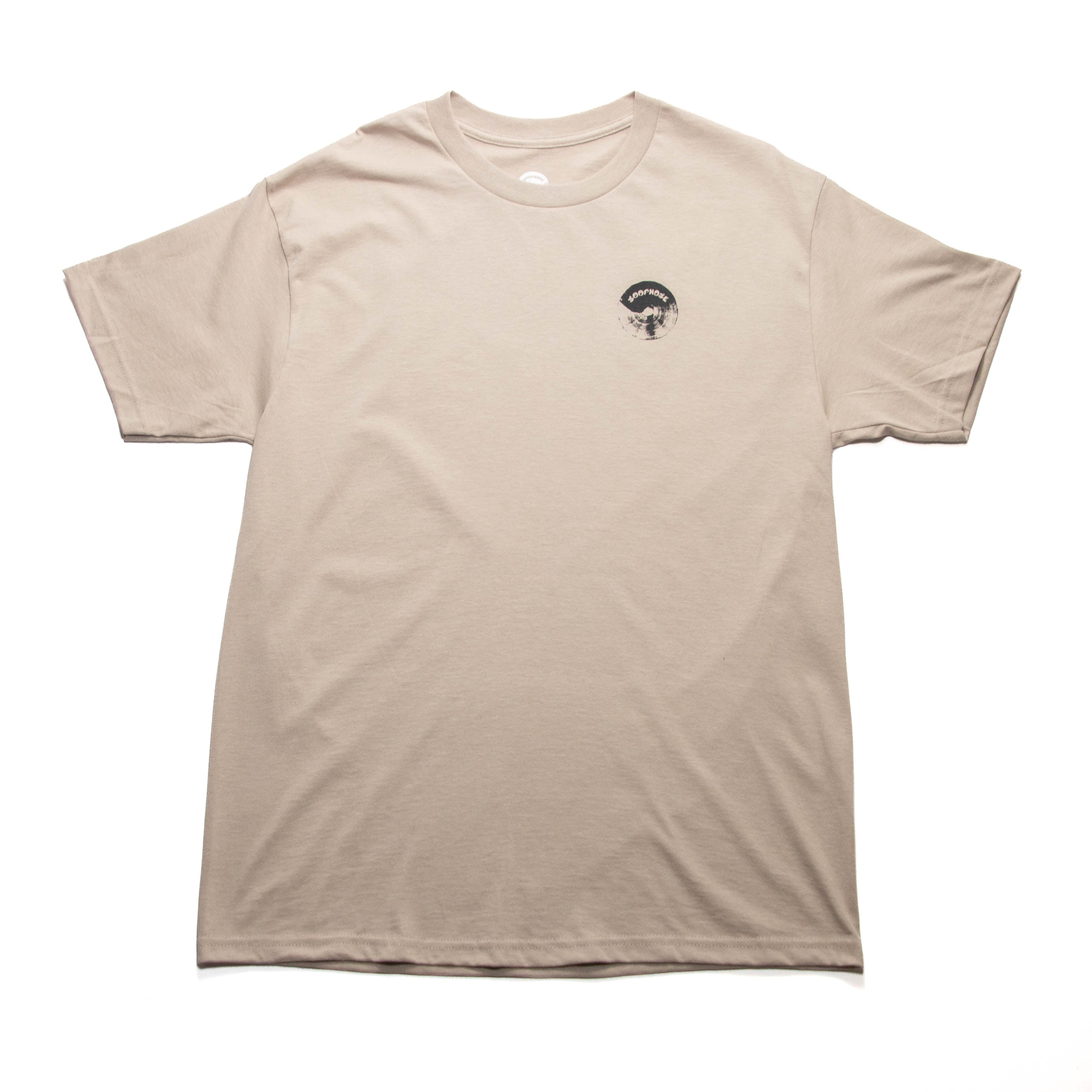 BRUSH LOGO TWO TONE TEE