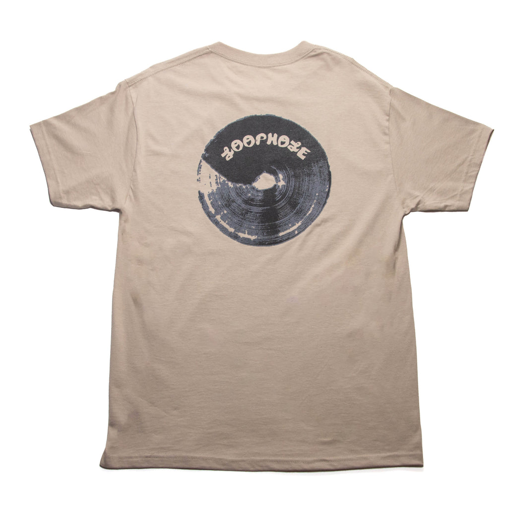 BRUSH LOGO TWO TONE TEE