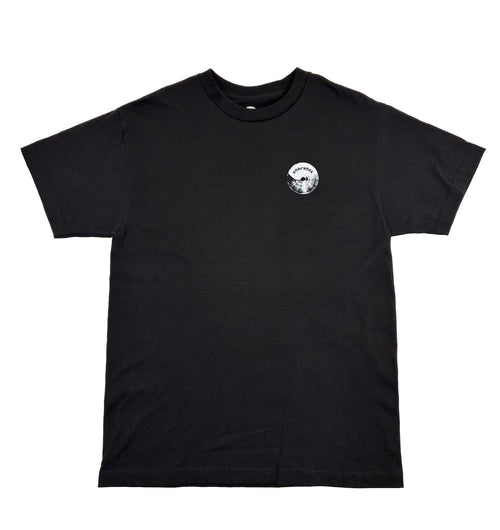 BRUSH LOGO TWO TONE TEE